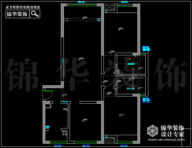 南京萬達廣場西地135平方 戶型